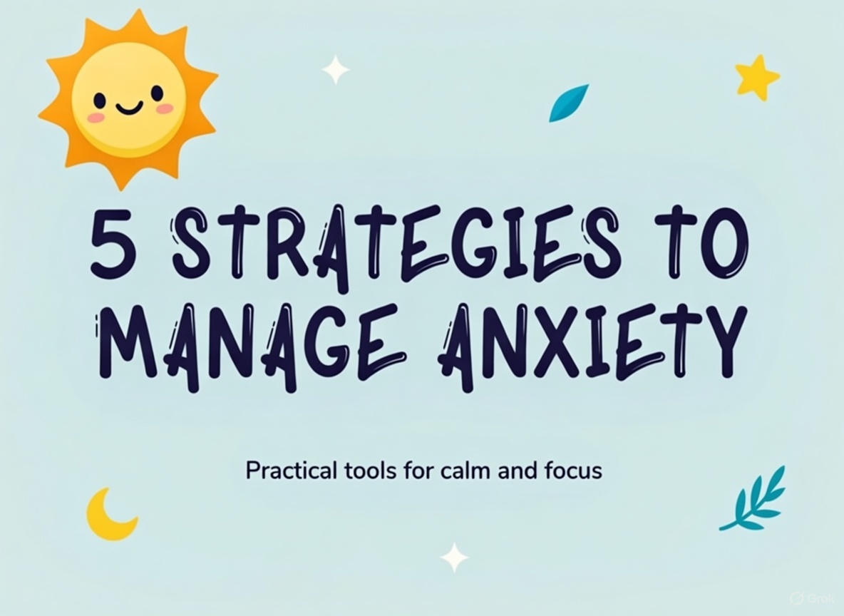 Anxiety Self Help Tool